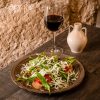 BRUSCHETTA BARESE <img src="https://osteriadelborgobari.it/wp-content/uploads/2025/01/glutine.svg" width="17px"><img src="https://osteriadelborgobari.it/wp-content/uploads/2025/01/lattosio.svg" width="17px">