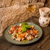 octopus salad* <img src="https://osteriadelborgobari.it/wp-content/uploads/2025/01/molluschi.svg" width="17px" data-cmp-info="10">