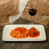 FRESH ORECCHIETTE <img src="https://osteriadelborgobari.it/wp-content/uploads/2026/06/SimboloPiattoUnico.svg" width="17px" style="padding-bottom:1px"><img src="https://osteriadelborgobari.it/wp-content/uploads/2025/01/glutine.svg" width="17px"><img src="https://osteriadelborgobari.it/wp-content/uploads/2025/01/lattosio.svg" width="17px">