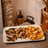 GRILLED SPIEDINO OF APULIAN BOMBETTE <img src="https://osteriadelborgobari.it/wp-content/uploads/2026/06/SimboloPiattoUnico.svg" width="17px" style="padding-bottom:1px"><img src="https://osteriadelborgobari.it/wp-content/uploads/2025/01/glutine.svg" width="17px"><img src="https://osteriadelborgobari.it/wp-content/uploads/2025/01/lattosio.svg" width="17px">